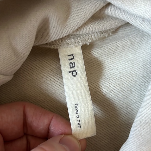 Nap Oversized Boxy Turtleneck Sweatshirt - Picture 7 of 9